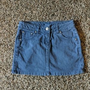 2 for $5 Italian Blue Denim Mini Sz 4